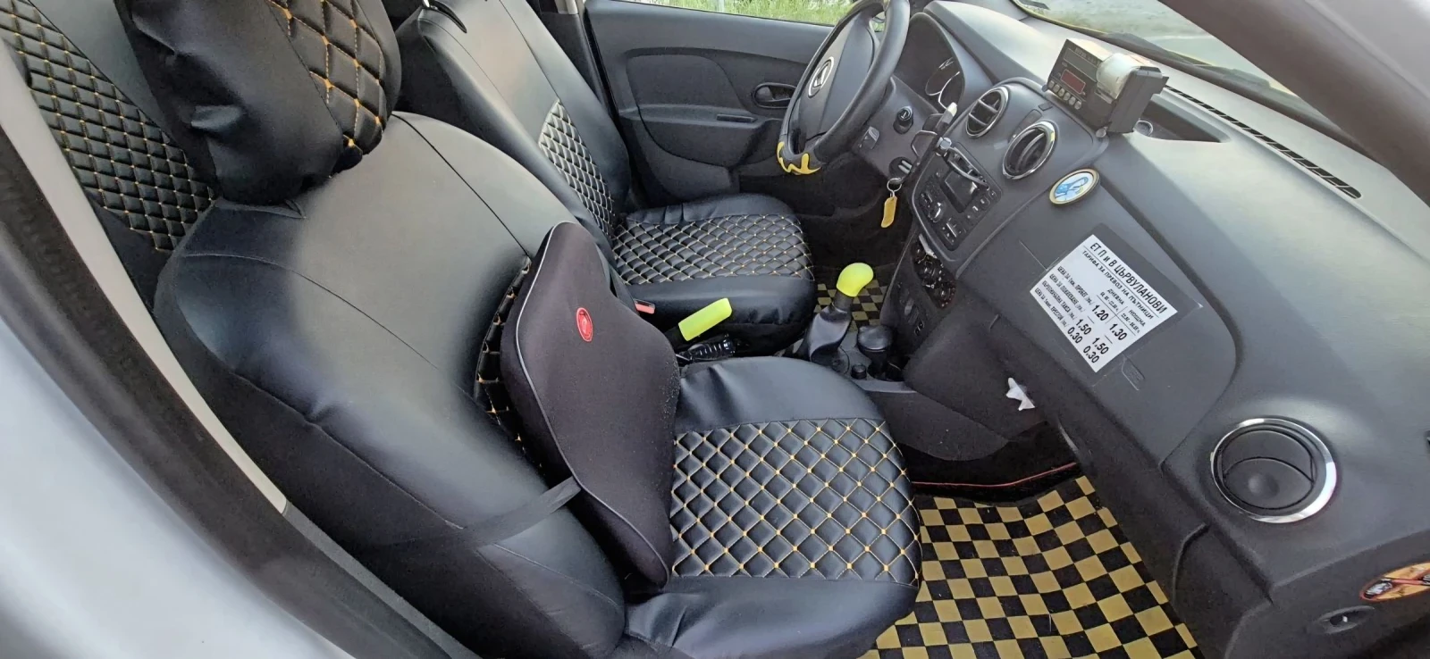 Dacia Logan 1.2газ.инж.75кс.4цилиндъра.ТОПсъстояние, снимка 14 - Автомобили и джипове - 55072734