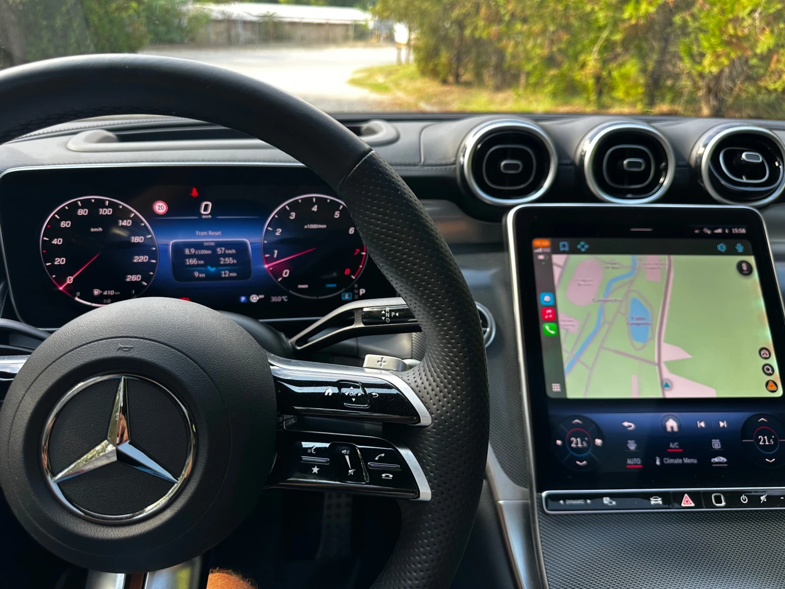 Mercedes-Benz GLC 300 4matic AMG line Digital LED, head up, 7200 .  | Mobile.bg   11