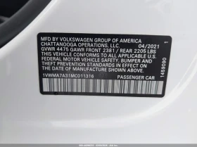 VW Passat 2.0l Volkswagen 2.0T R-Line* СТАВА НА ГАЗ* , снимка 9