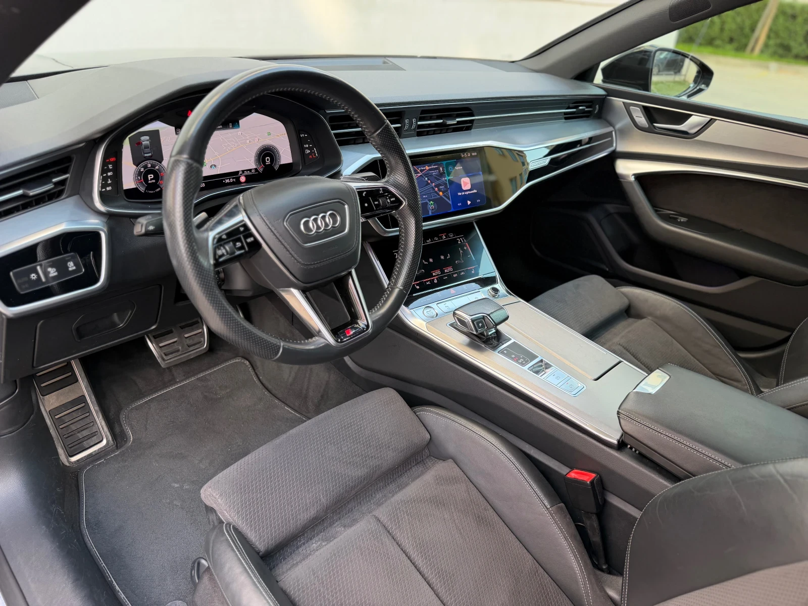 Audi A7 50TDI* QUATTRO* SLINE* MATRIX* 360* PANO* DISTRONI, снимка 9 - Автомобили и джипове - 55564029