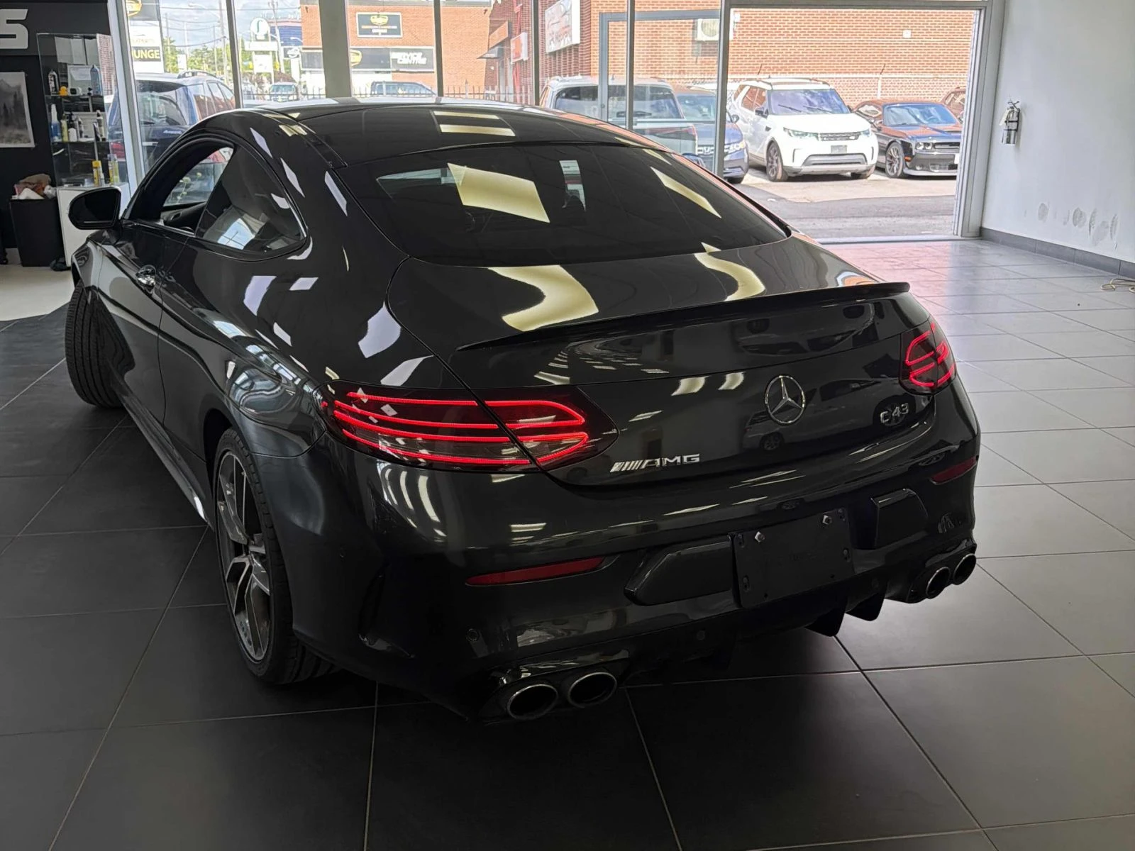 Mercedes-Benz C 43 AMG AMG-pkg* Burmester* Distronic* 360* CarPlay* , снимка 4 - Автомобили и джипове - 55779867