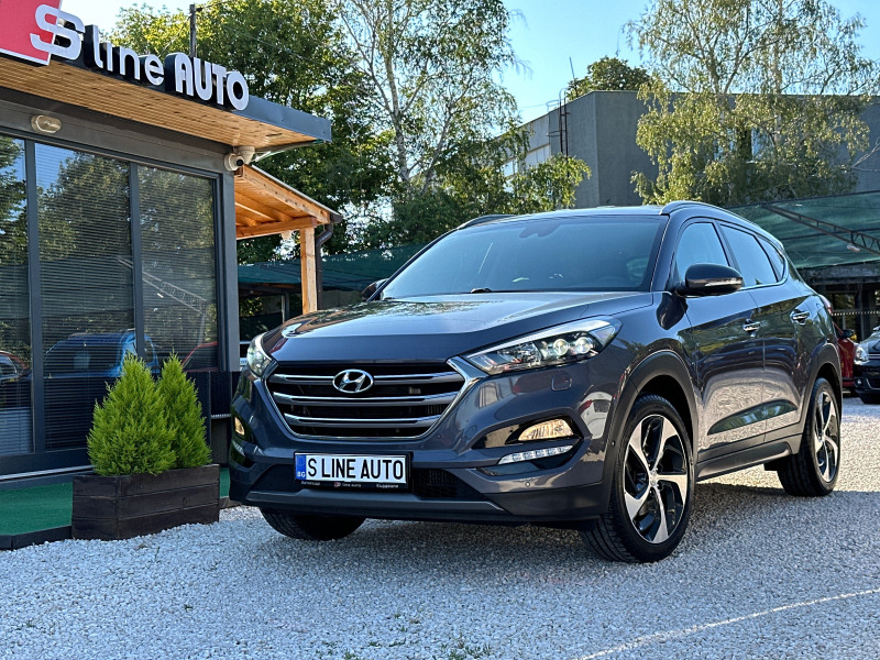 Hyundai Tucson Premium* 4wd* Камера* Led* , снимка 1 - Автомобили и джипове - 46203335