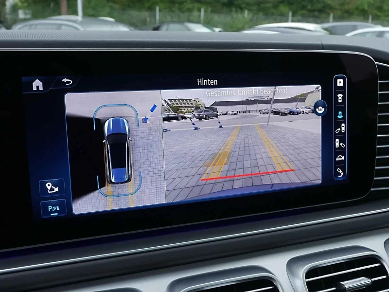 Mercedes-Benz GLS 63 AMG /4-MATIC/FACELIFT/BURM/PANO/HEAD UP/MULTIBEAM/, снимка 9 - Автомобили и джипове - 52047753