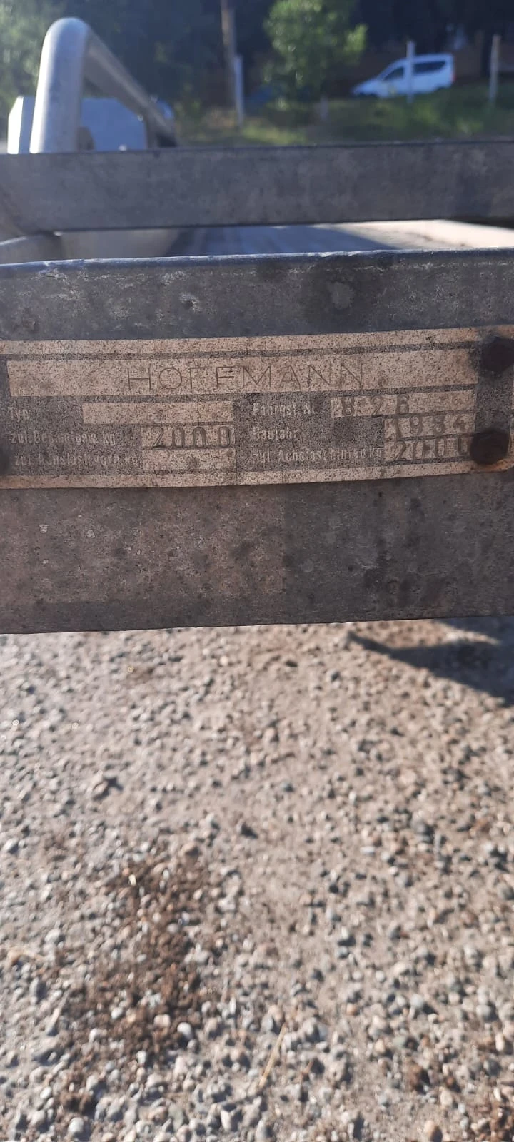 За автомобил Hofman, снимка 5 - Ремаркета - 51759241