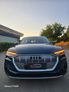 Audi E-Tron ADVANCE, история до 05.2026г, Кафява кожа, панорам, снимка 1