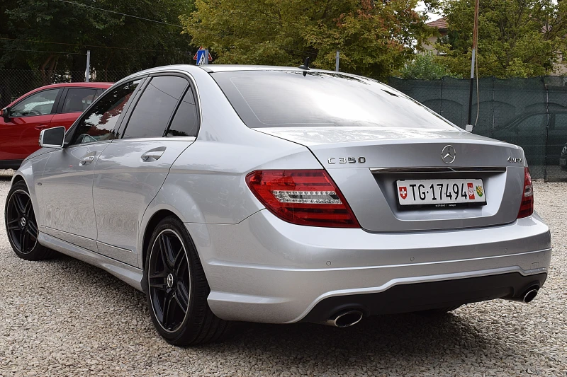 Mercedes-Benz C 350 Швейцария !!AMG 4MATIC !!Нави, Кожа, Лед , снимка 6 - Автомобили и джипове - 47194210