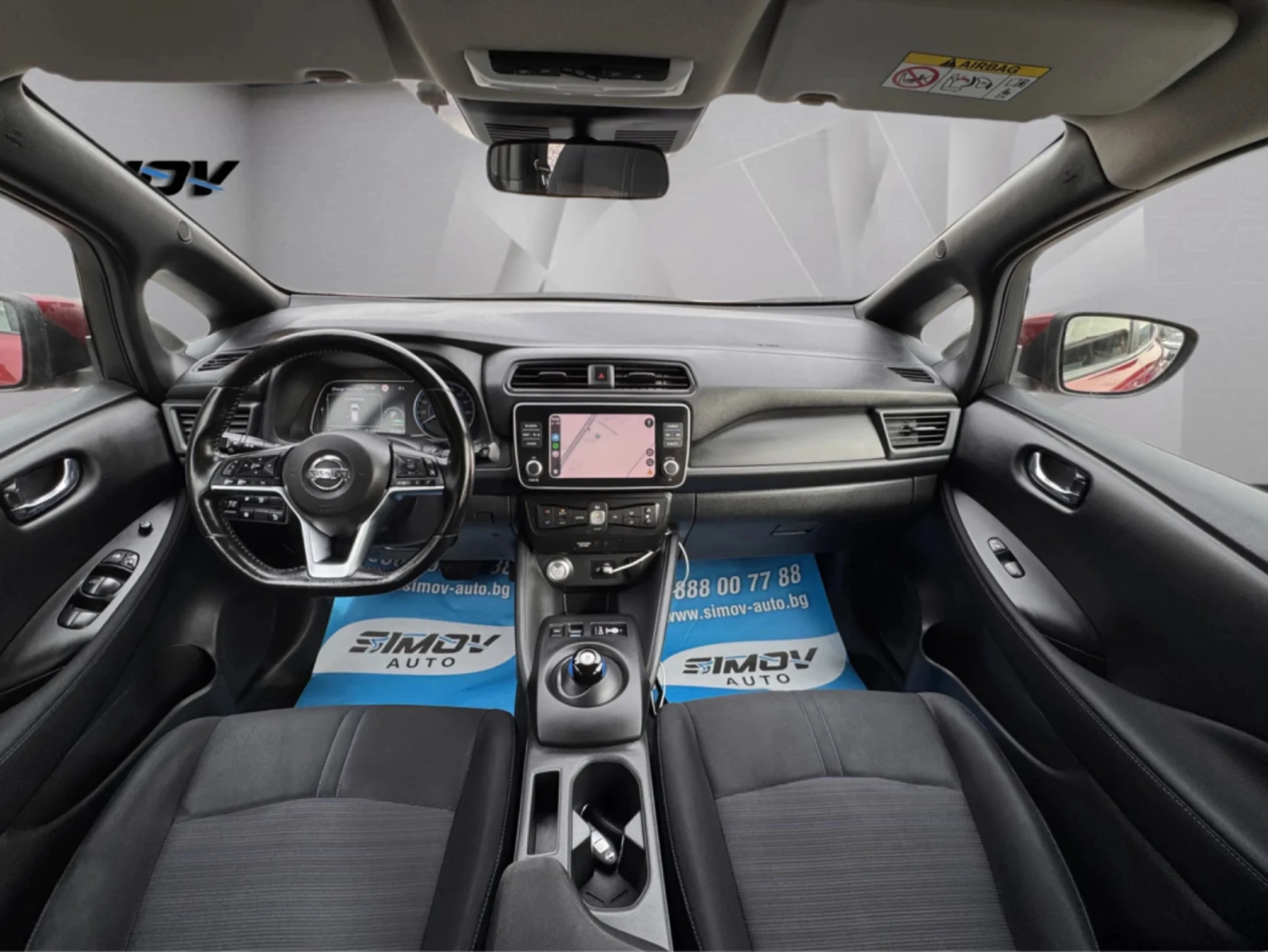 Nissan Leaf  + 62KWH 92%SOH 217��. KEYLESSGO ��������� APPLECAR | Mobile.bg � ����������� 11