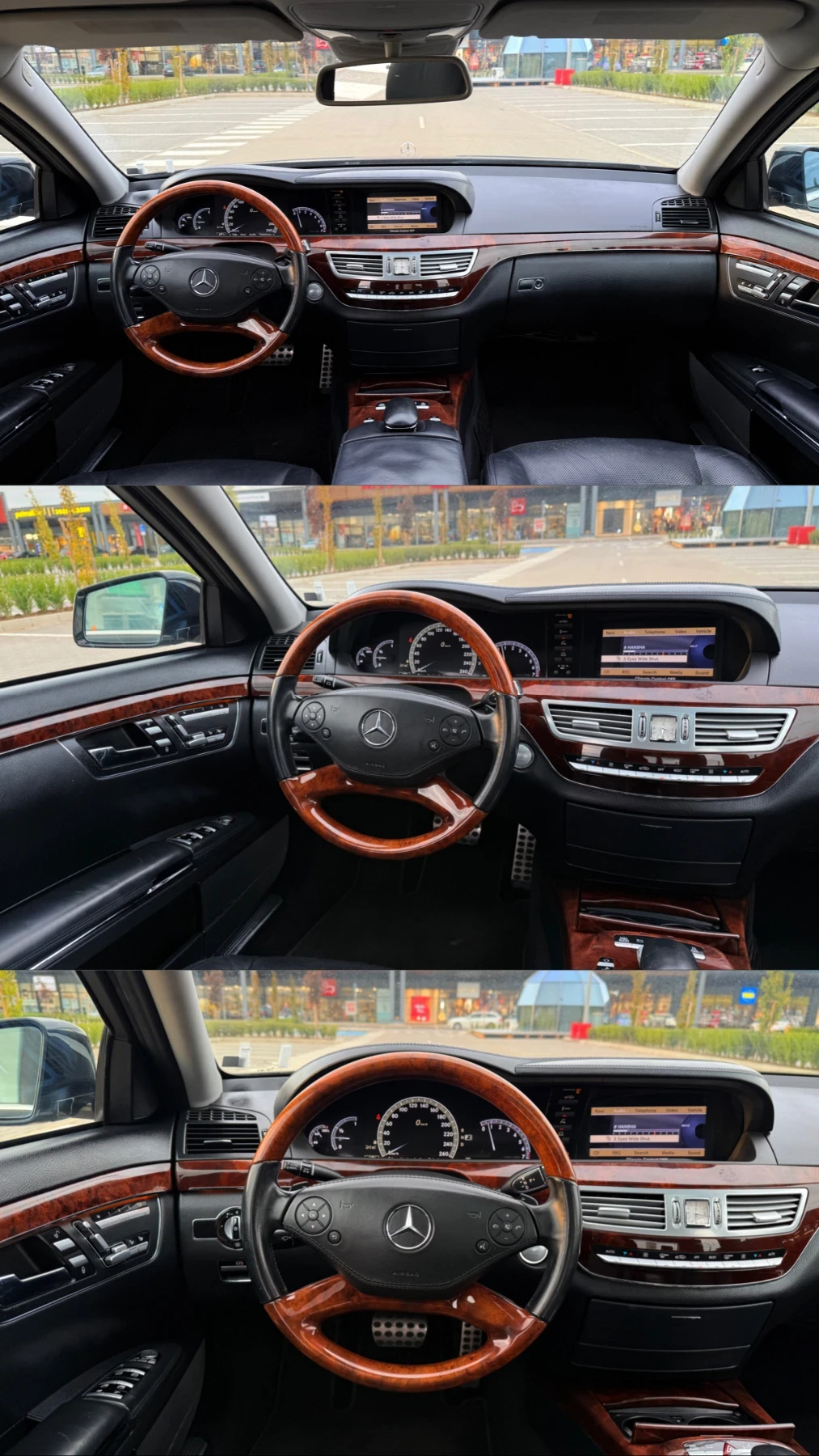 Mercedes-Benz S 550 L* AMG pack* H&K* камера* Distronic* 3хTV* FULL, снимка 10 - Автомобили и джипове - 56326743
