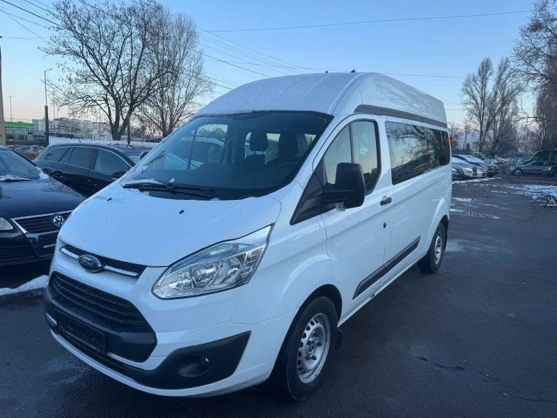 Ford Transit Custom 8+ 1 CUSTOM, снимка 1 - Бусове и автобуси - 48451576