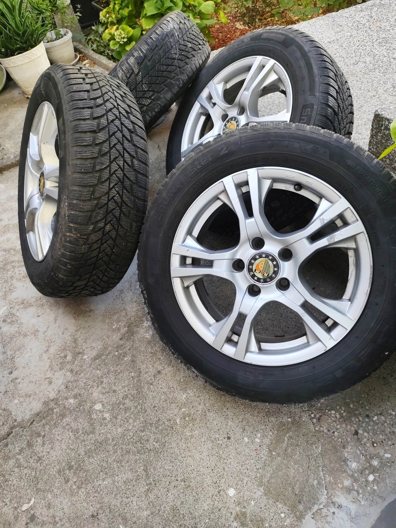 Гуми с джанти Petlas 205/60R16, снимка 6 - Гуми и джанти - 55881251