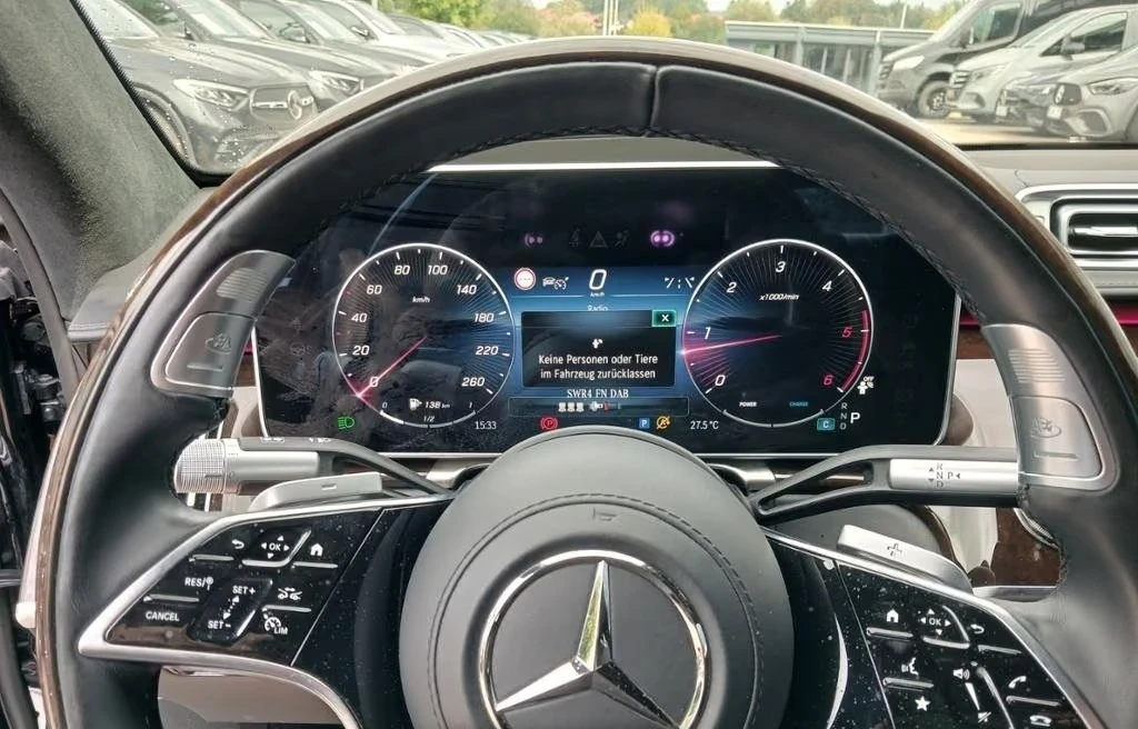 Mercedes-Benz S 450 d 4MATIC/LONG/AMG LINE/360/HEAD UP/BURMESTER, снимка 10 - Автомобили и джипове - 55987959
