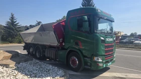 Scania R 500 EURO 6 САМОСВАЛ с КРАН  | Auto.bg — изображение 3
