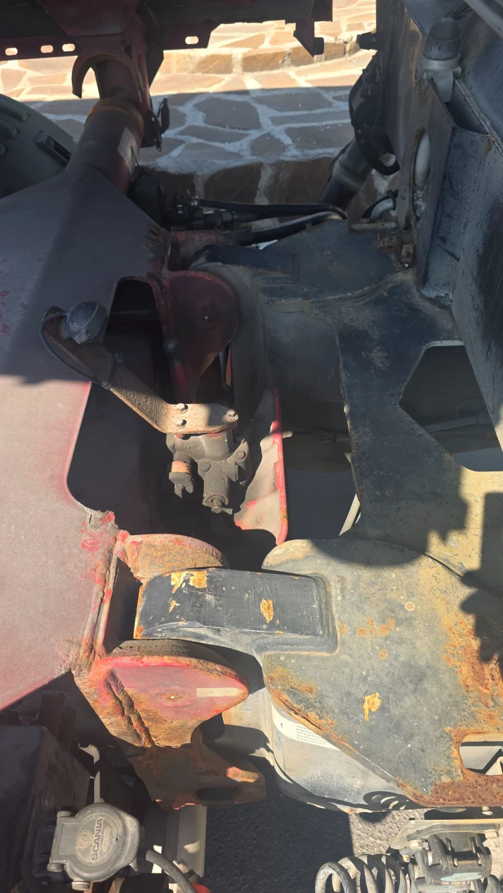 Scania R 500 EURO 6 САМОСВАЛ с КРАН , снимка 14 - Камиони - 56017540