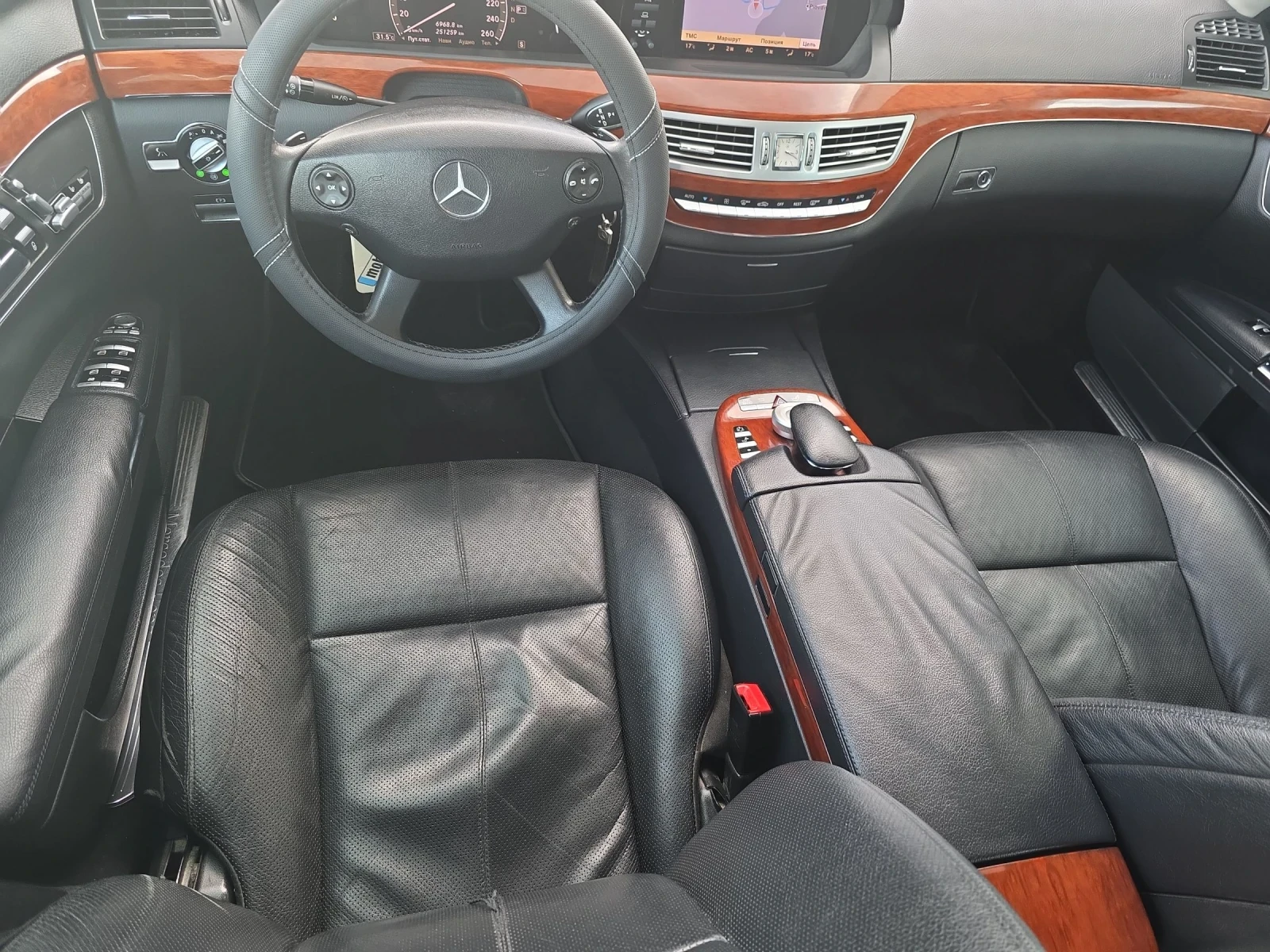 Mercedes-Benz S 320 Nait vijan keilеs vakum, снимка 8 - Автомобили и джипове - 54959956