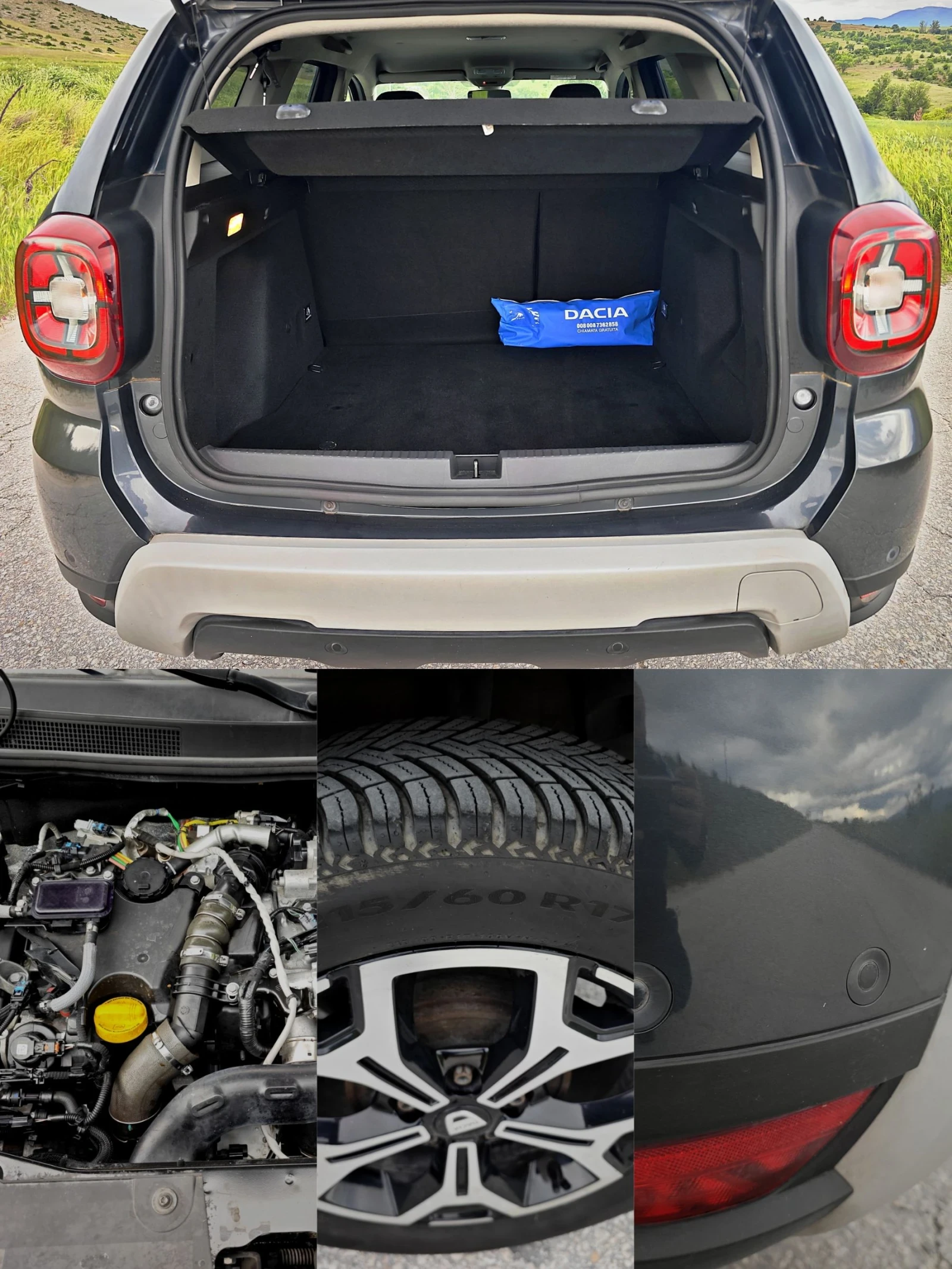 Dacia Duster 1.5dci* EVRO 6D* EXCLUSIVE* , снимка 17 - Автомобили и джипове - 54585747
