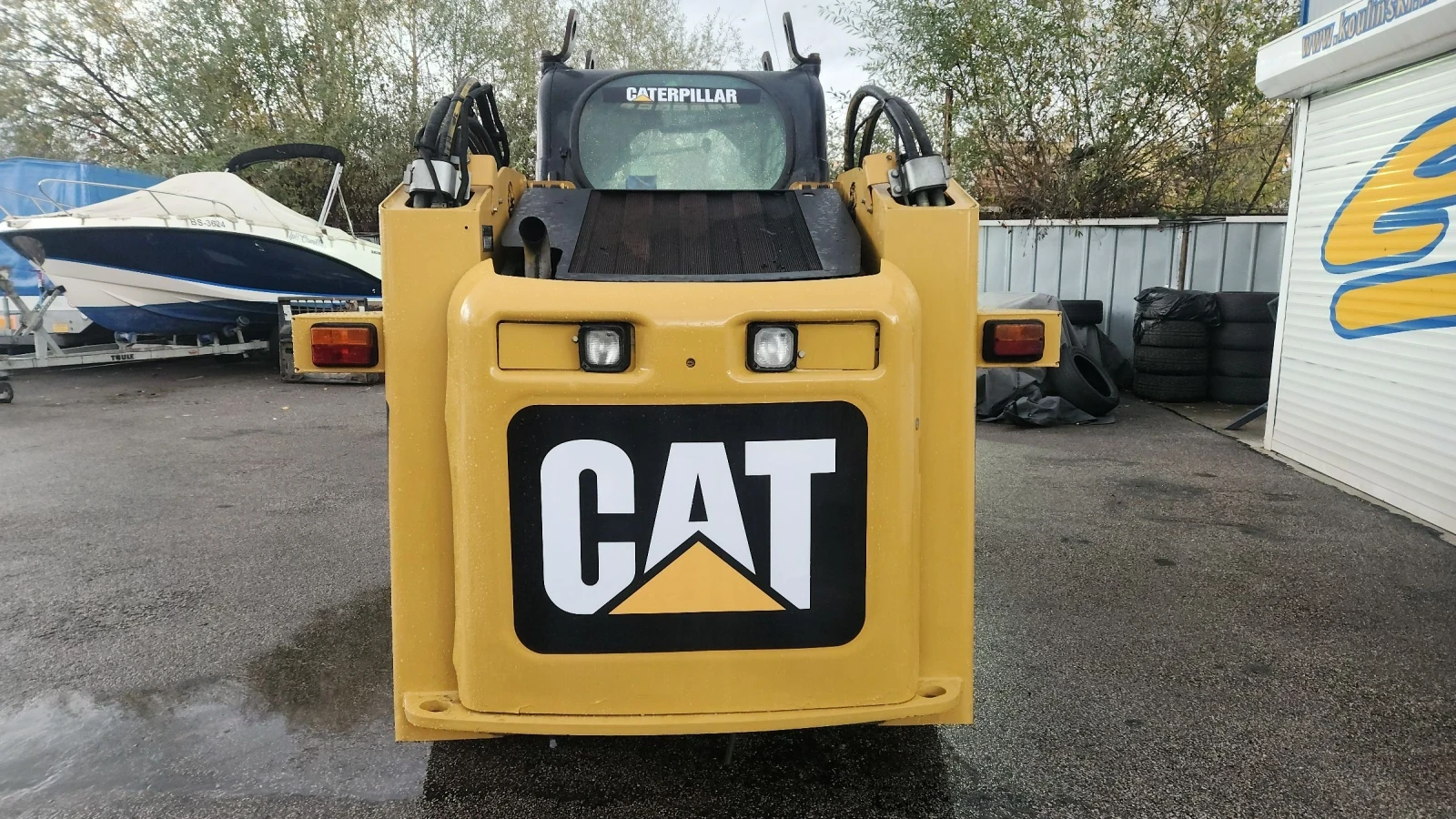 Мини челни товарачи Cat 246C HIGH FLOW КЛИМАТИК ПАРНО - изображение 5