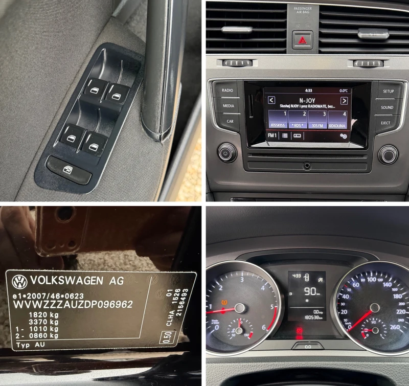 VW Golf 7* 1.6TDI* 100%km, снимка 8 - Автомобили и джипове - 53432519