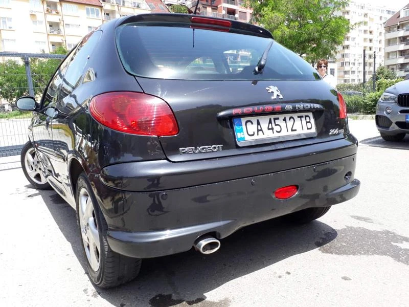 Peugeot 206 Rouge&Noir 1,6 HDI , снимка 9 - Автомобили и джипове - 49528655