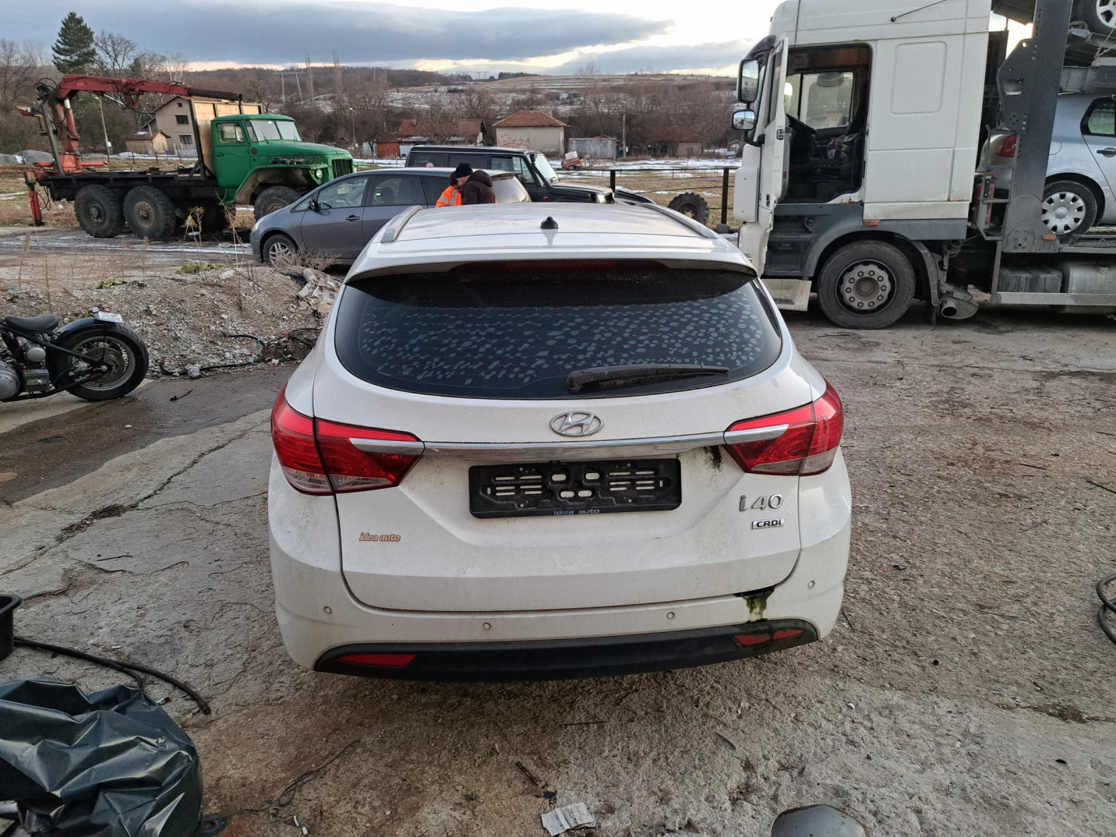 Hyundai I40 1.7CRDI АВТОМАТИК НА ЧАСТИ - изображение 2