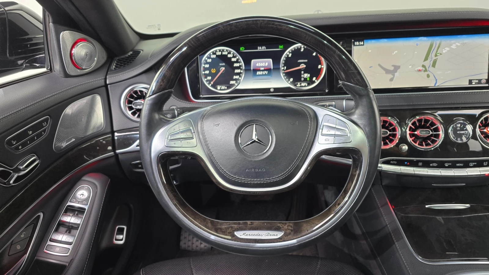 Mercedes-Benz S 350 4MATIC* DISTR* FULL* КРАЙНА ЦЕНА ДО БЪЛГАРИЯ* , снимка 11 - Автомобили и джипове - 55148781