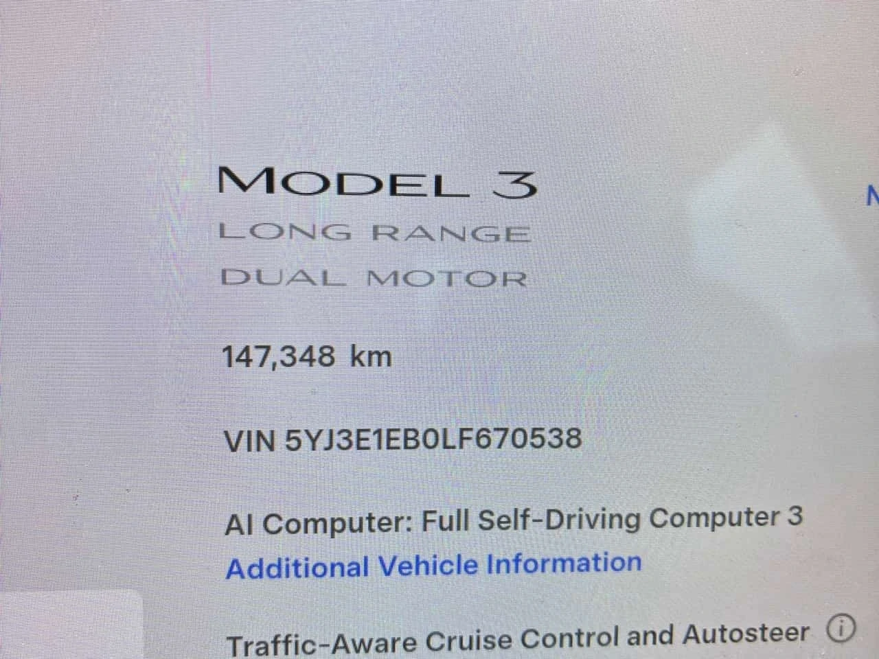 Tesla Model 3 * Long Range * АВТОКРЕДИТ* , снимка 11 - Автомобили и джипове - 56666040