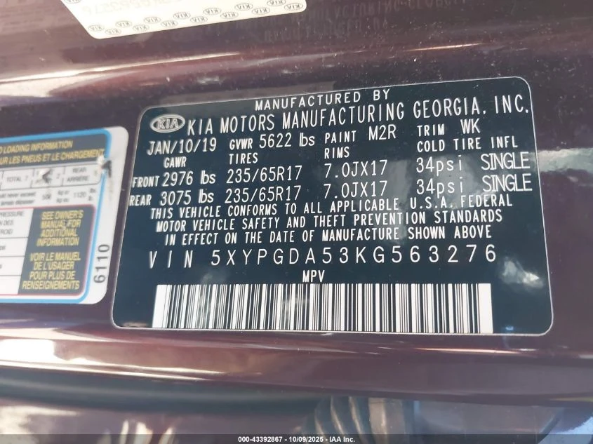 Kia Sorento 3.3L V-6 DI, DOHC, VVT, 290HP All Wheel Drive | Mobile.bg   14