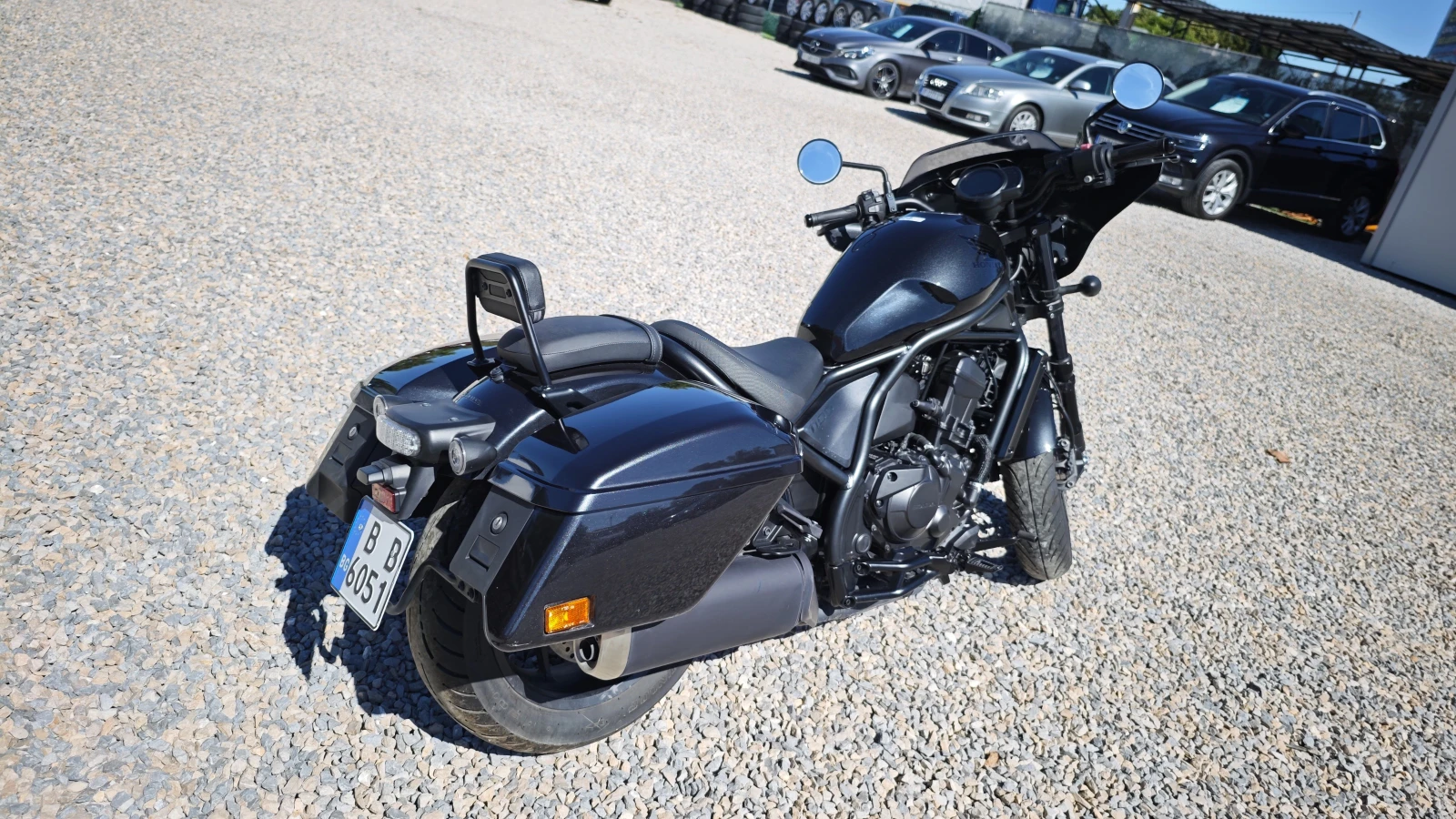Honda Rebel НЕРАЗЛИЧИМ ОТ НОВ 7214км 1100куб ЧОПЪР, снимка 5 - Мотоциклети и мототехника - 56005249