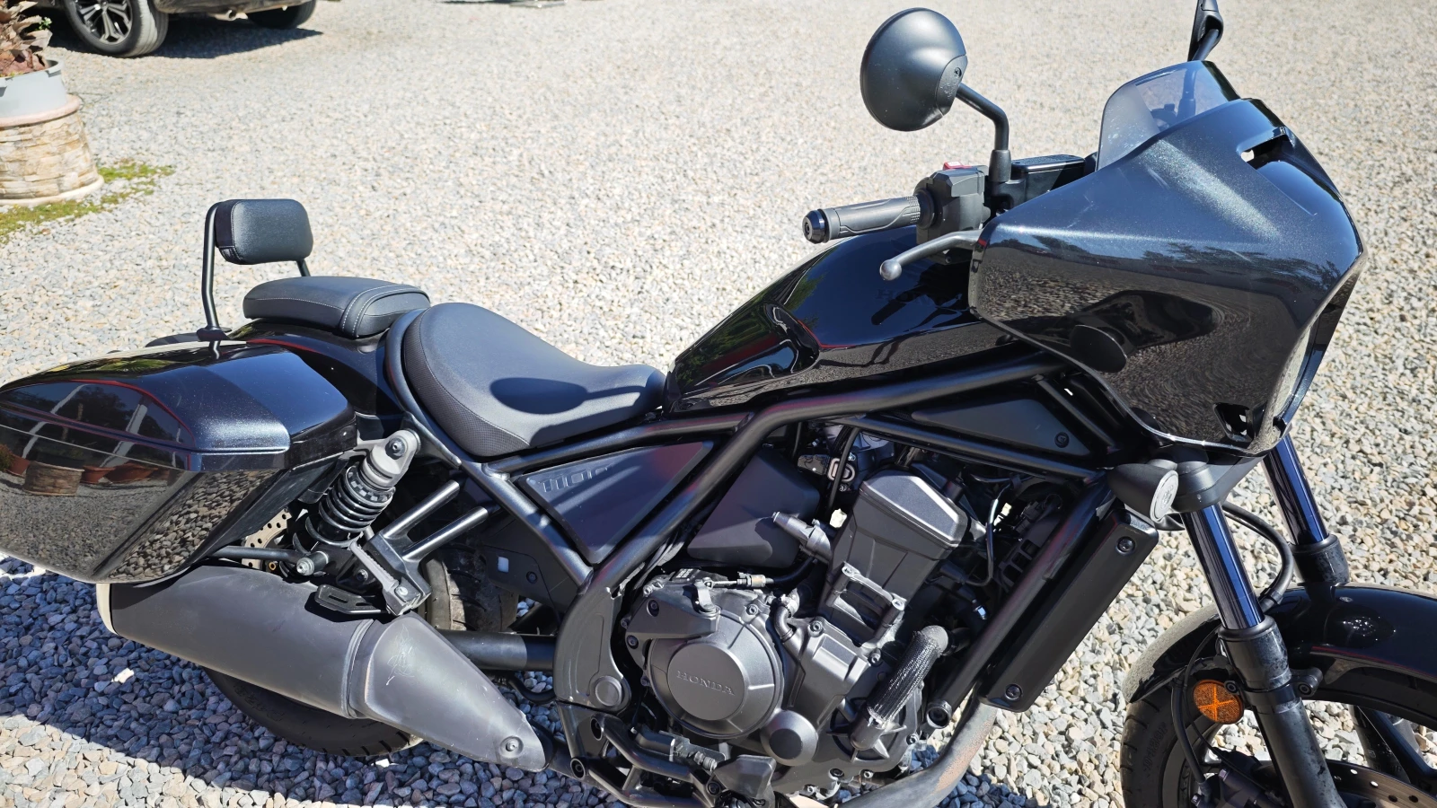 Honda Rebel НЕРАЗЛИЧИМ ОТ НОВ 7214км 1100куб ЧОПЪР