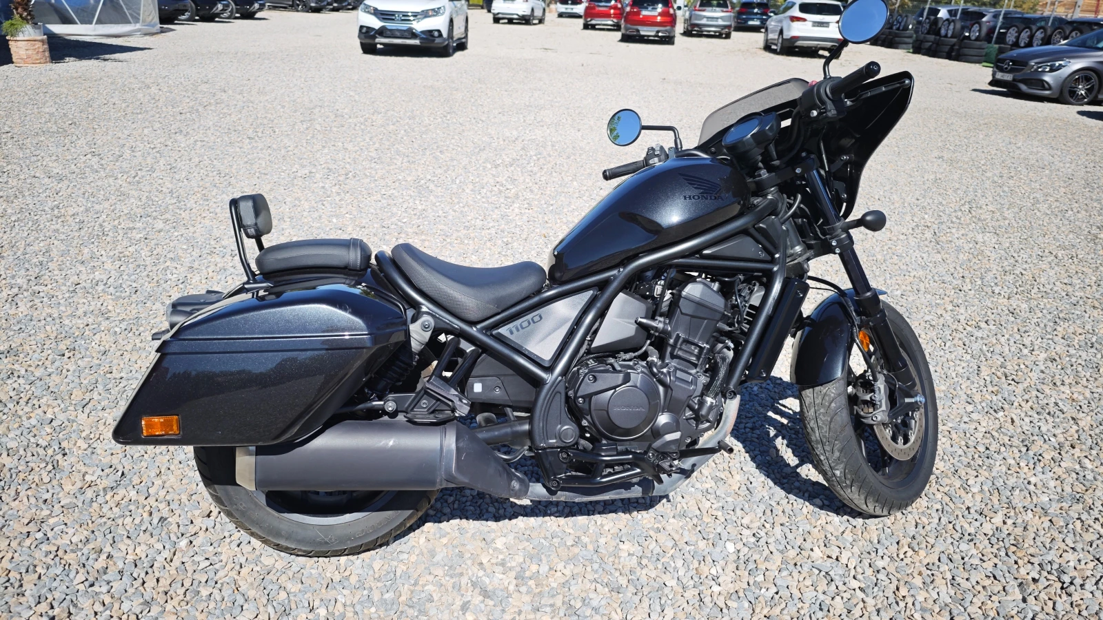Honda Rebel НЕРАЗЛИЧИМ ОТ НОВ 7214км 1100куб ЧОПЪР, снимка 7 - Мотоциклети и мототехника - 56005249