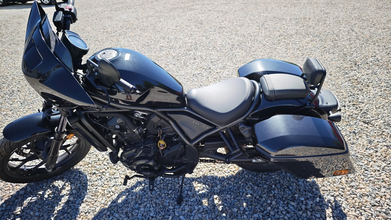 Honda Rebel НЕРАЗЛИЧИМ ОТ НОВ 7214км 1100куб ЧОПЪР, снимка 9 - Мотоциклети и мототехника - 56005249