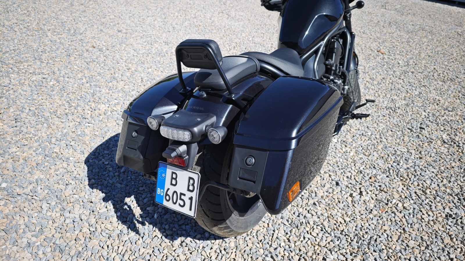 Honda Rebel НЕРАЗЛИЧИМ ОТ НОВ 7214км 1100куб ЧОПЪР, снимка 3 - Мотоциклети и мототехника - 56005249