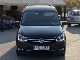 VW Caddy 2.0TDI 150к.с. HIGHLINE DSG 100% РЕАЛНИ КИЛОМЕТРИ! - [3] 