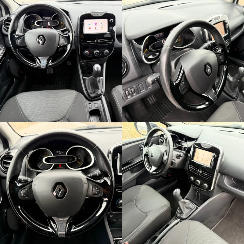 Renault Clio 1.2i LED / KEYLESS / NAVI / AVTOPILOT / 159 000km, снимка 14 - Автомобили и джипове - 53213083