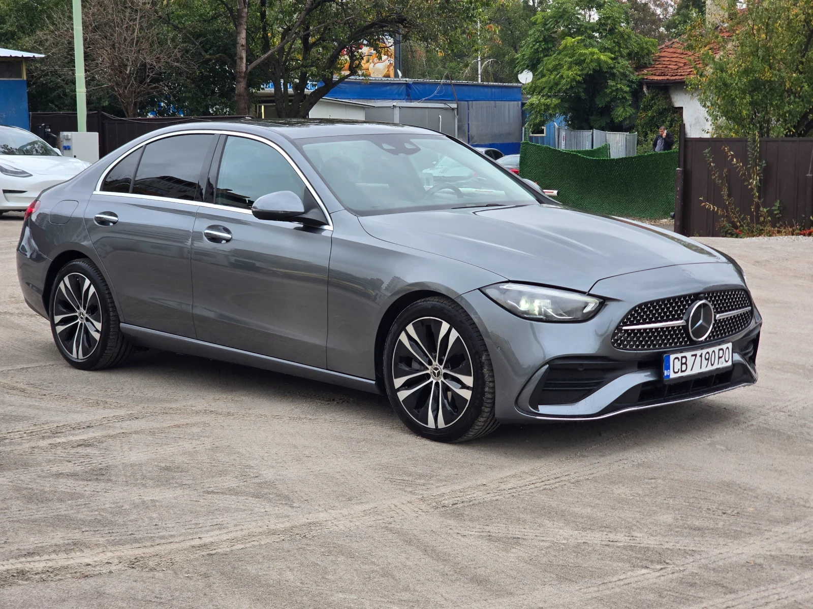 Mercedes-Benz C 200 4-Matic AMG LINE KEYLESS | Mobile.bg — изображение 3