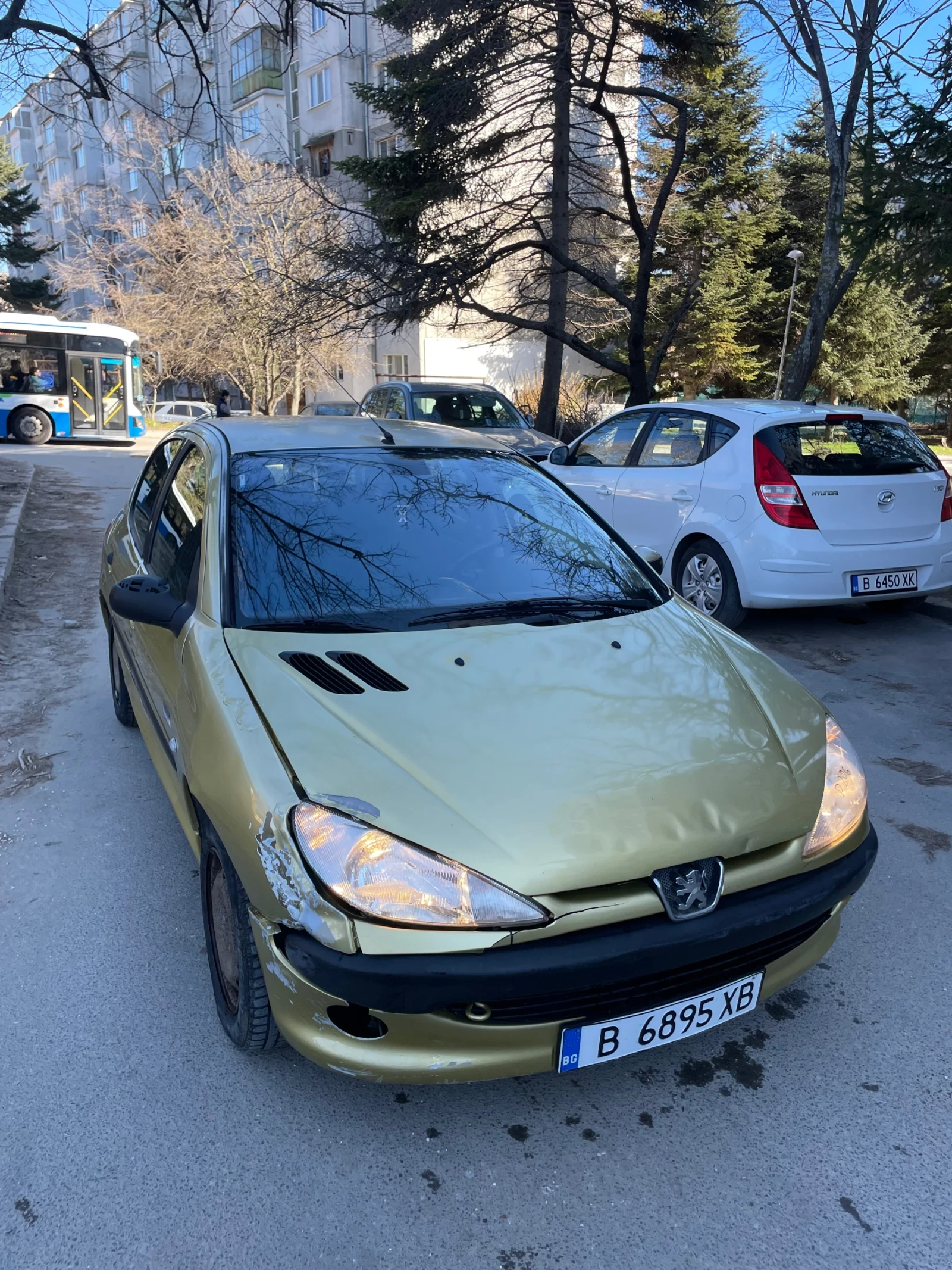 Peugeot 206 1, 4, снимка 7 - Автомобили и джипове - 53841612
