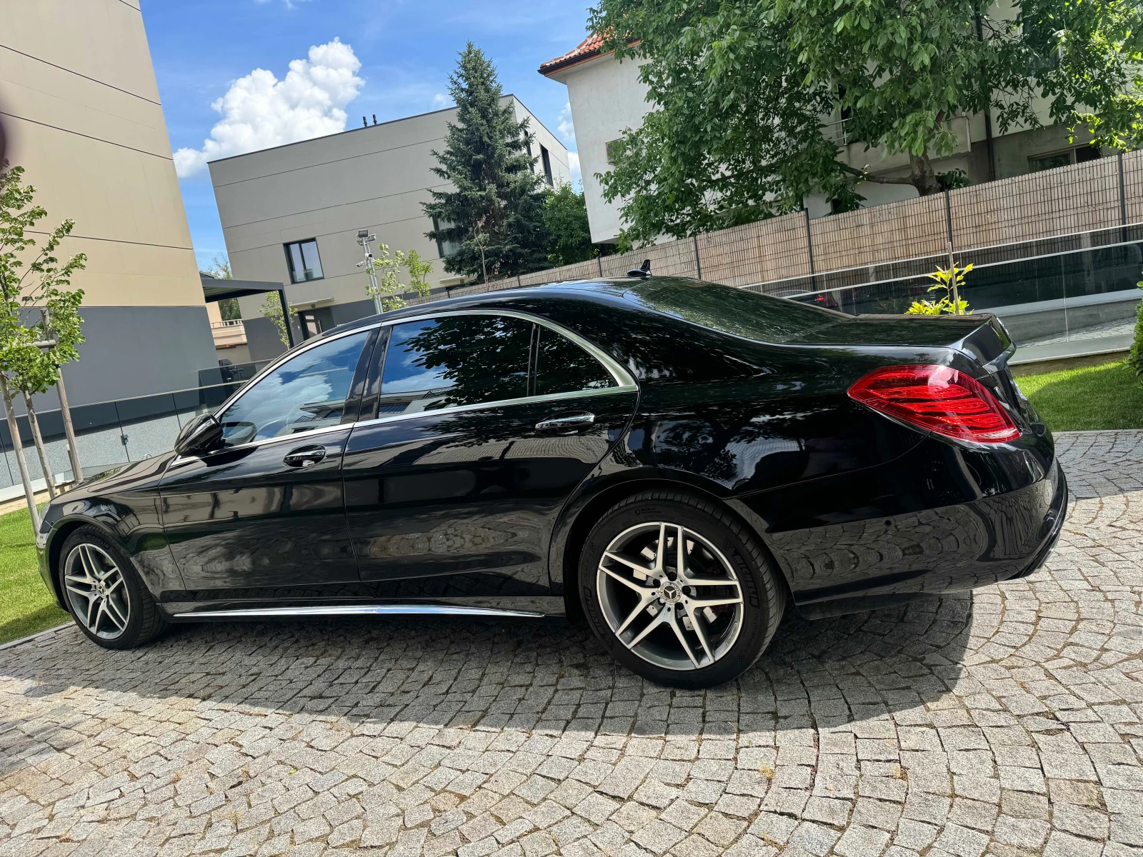 Mercedes-Benz S 500 4MATIC Long, снимка 8 - Автомобили и джипове - 55845798