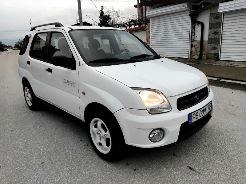 Subaru G3x justy 1.3.95к+ 4?4.БЕНЗИН+ КЛИМА. 2005г 