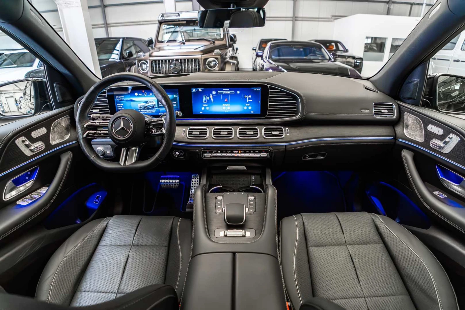 Mercedes-Benz GLS 450 4 MATIC* AMG* EXCLUSIVE* PANO* 360* , снимка 10 - Автомобили и джипове - 54527000