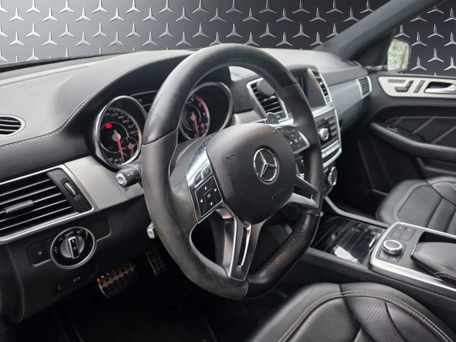 Mercedes-Benz ML 63 AMG ОЧАКВАН ВНОС ML63 AMG* B&O* ASSISTANCE* Обдухване  - изображение 10