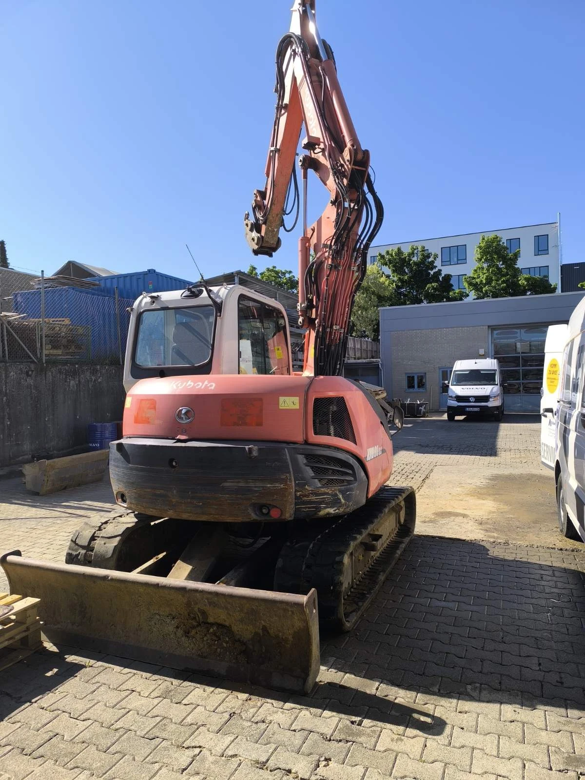 Багер Kubota KX 080-3 - изображение 3