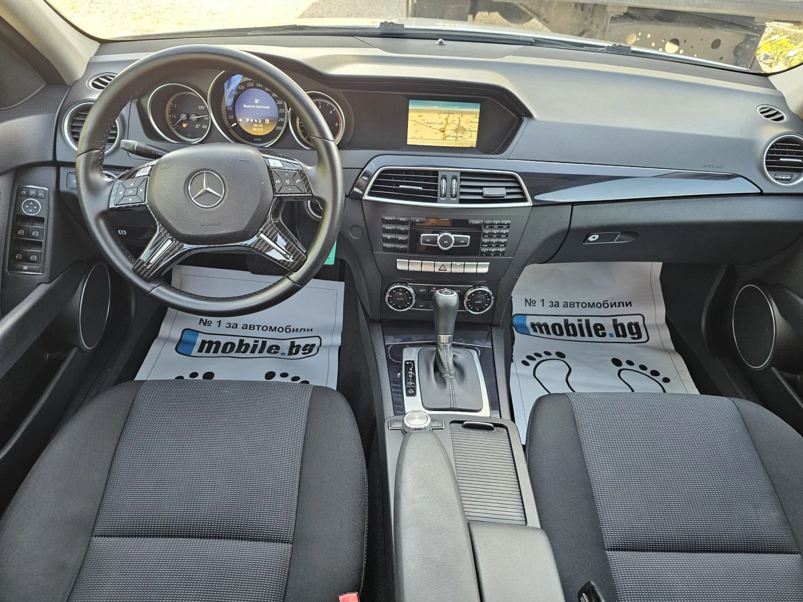 Mercedes-Benz C 200 2.2 CDI/136 кс./Blue efficiency/NAVI/XENON/AVTOMAT, снимка 9 - Автомобили и джипове - 54704300