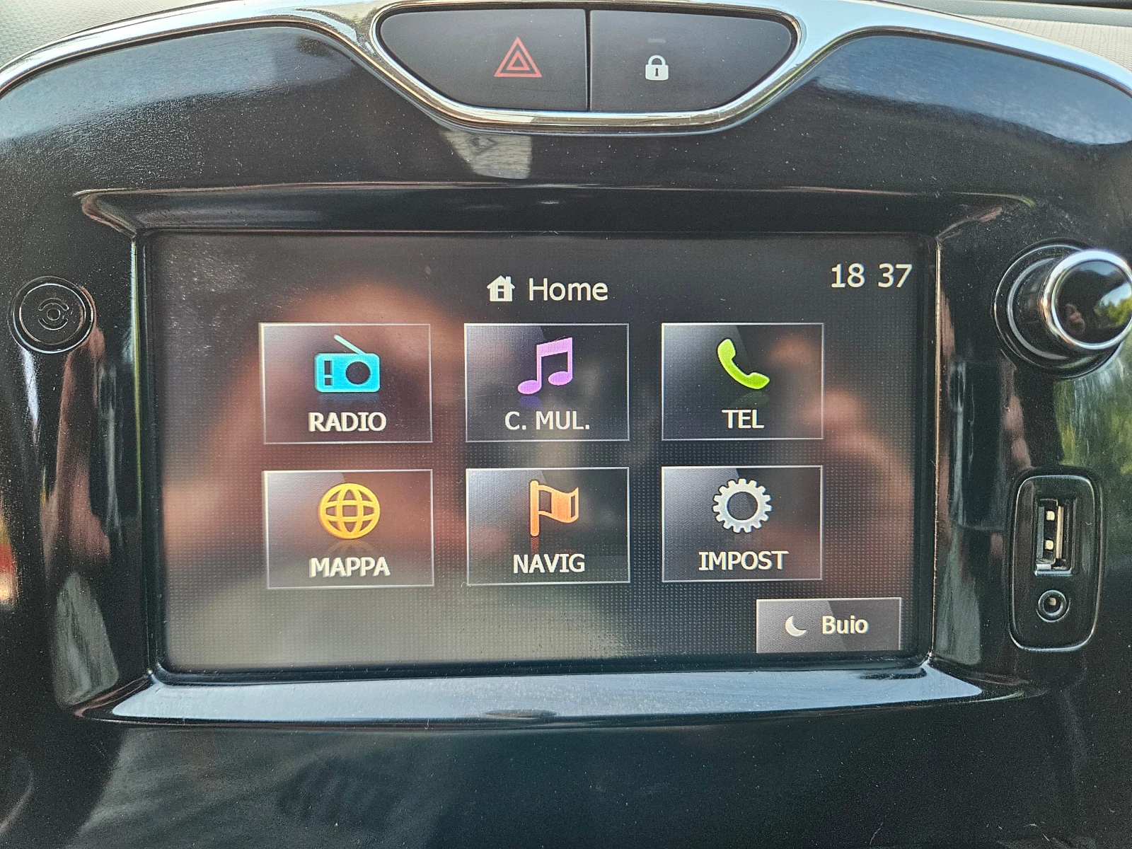 Renault Clio 1.5dci, 75к.с., NAVI, евро 5В, Италия!, снимка 16 - Автомобили и джипове - 55053517
