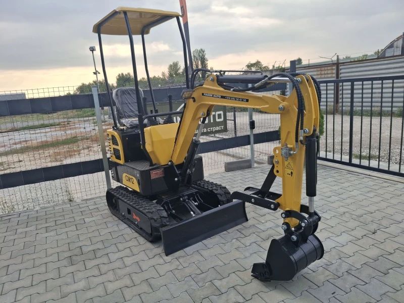 Багер ABG CM12* Чупеща стрела* 1.2т чисто нови ЛИЗИНГ , снимка 2 - Индустриална техника - 48636646