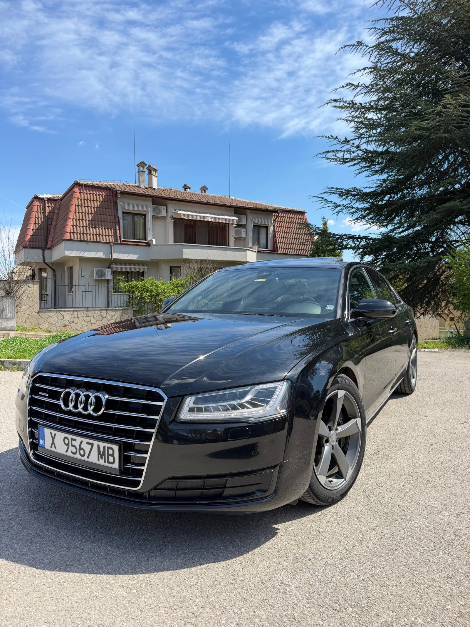 Audi A8 3.0TDI 262к.сMATRIX/KylessGO/ KAMERA/ШИБЕДАХ/BOSE/, снимка 2 - Автомобили и джипове - 53842190