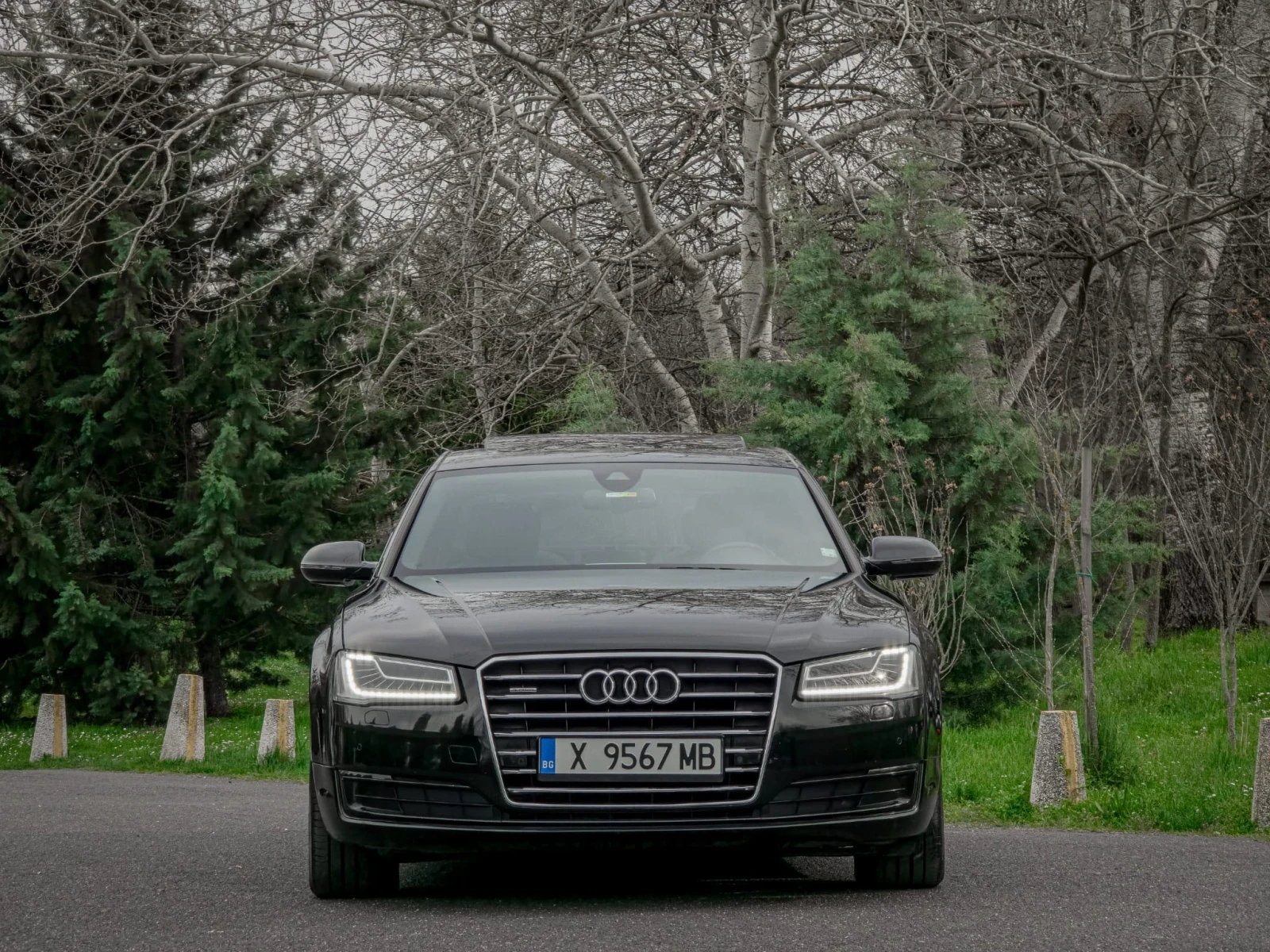 Audi A8 3.0TDI 262к.сMATRIX/KylessGO/ KAMERA/ШИБЕДАХ/BOSE/, снимка 5 - Автомобили и джипове - 54202345