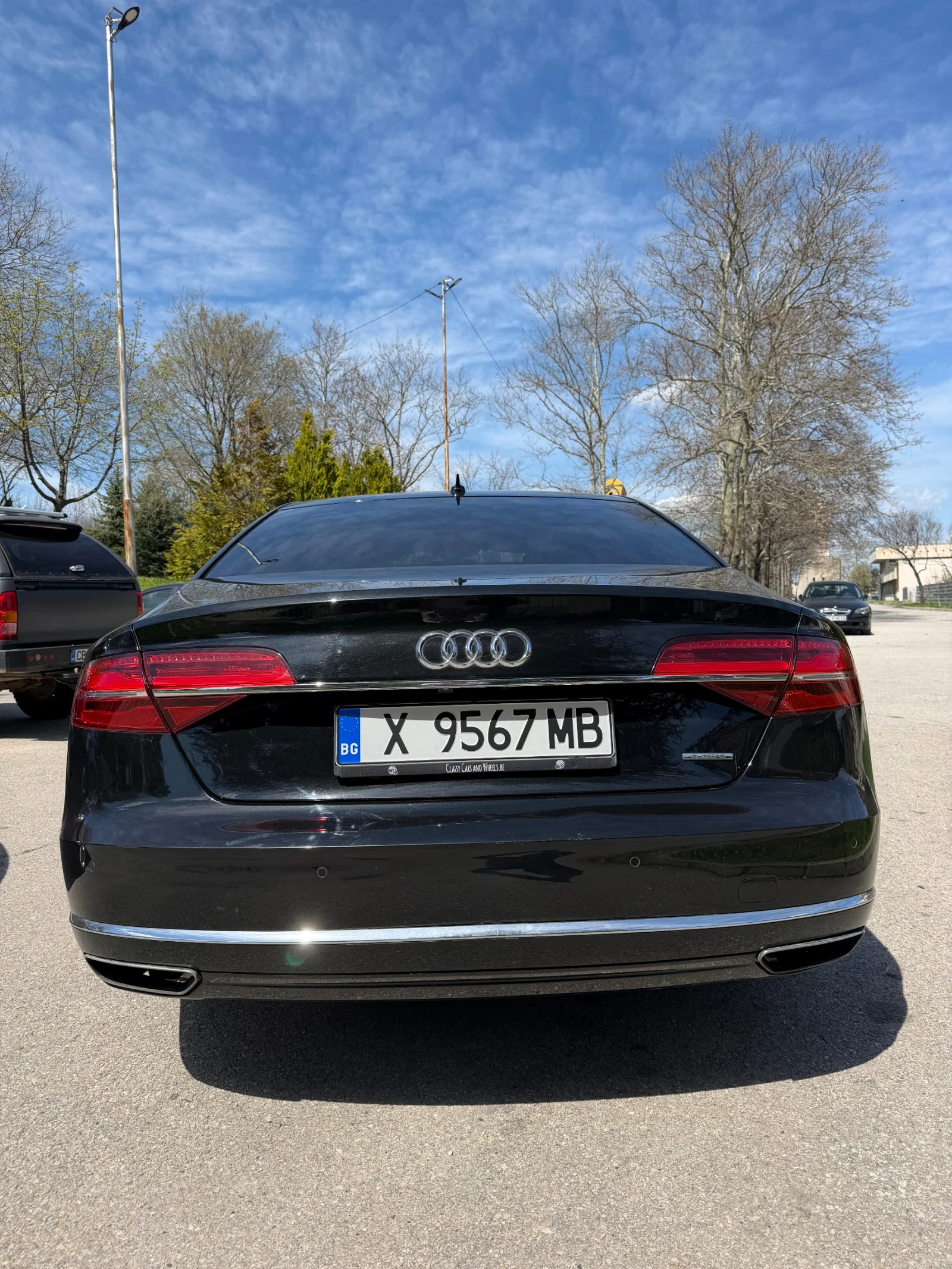 Audi A8 3.0TDI 262к.сMATRIX/KylessGO/ KAMERA/ШИБЕДАХ/BOSE/, снимка 4 - Автомобили и джипове - 53842190