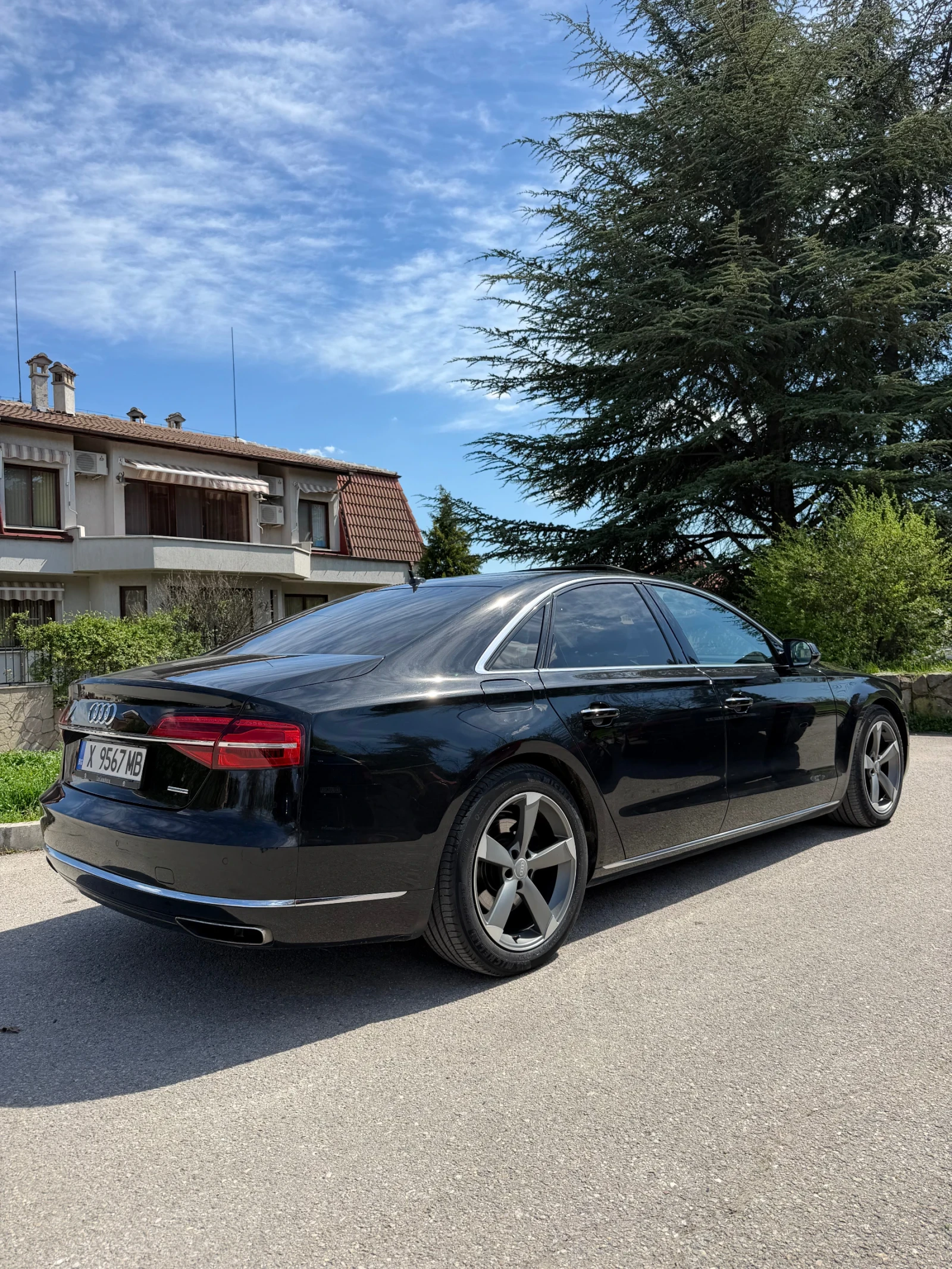Audi A8 3.0TDI 262к.сMATRIX/KylessGO/ KAMERA/ШИБЕДАХ/BOSE/, снимка 7 - Автомобили и джипове - 53842190