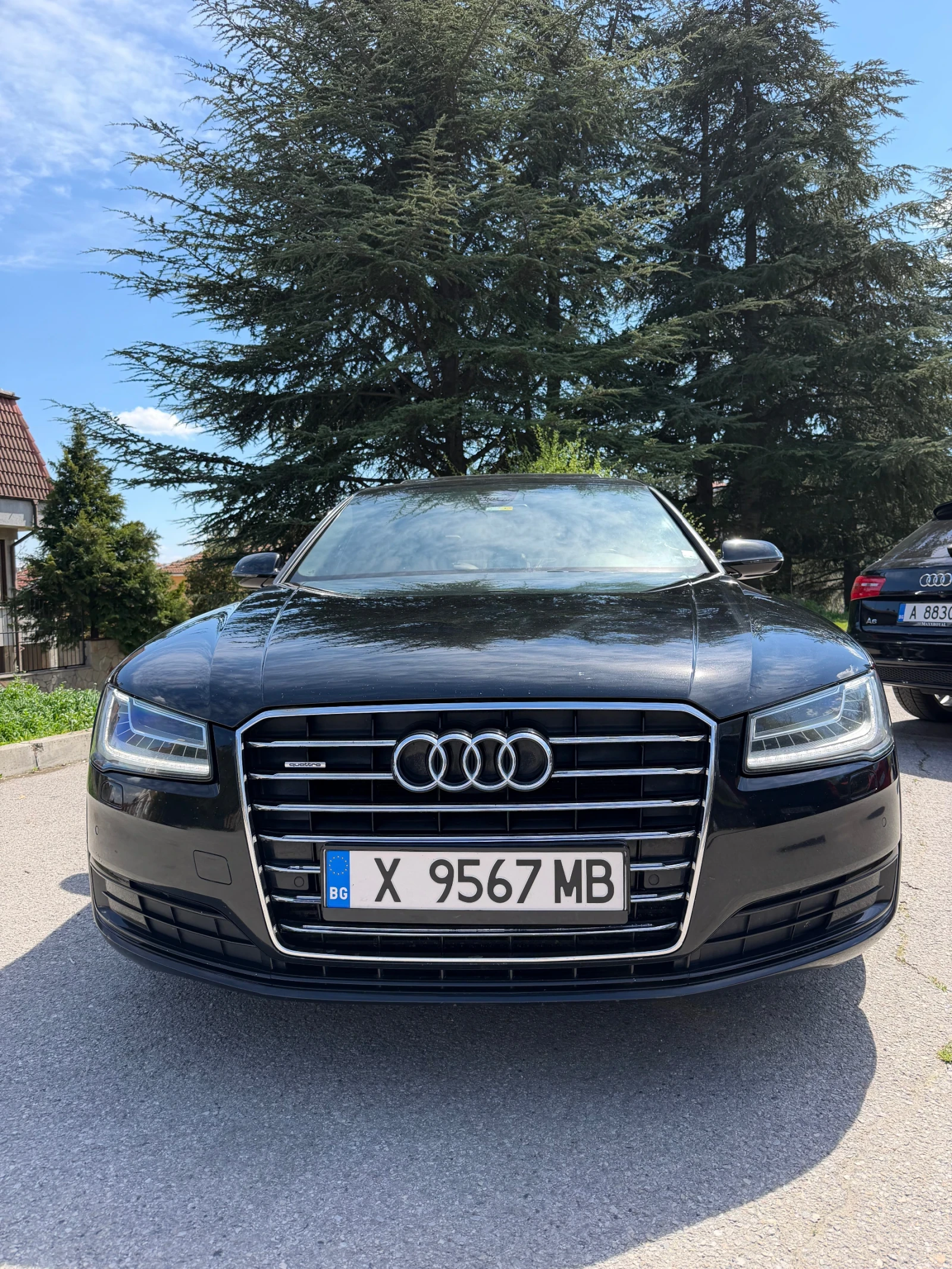 Audi A8 3.0TDI 262к.сMATRIX/KylessGO/ KAMERA/ШИБЕДАХ/BOSE/, снимка 3 - Автомобили и джипове - 53842190