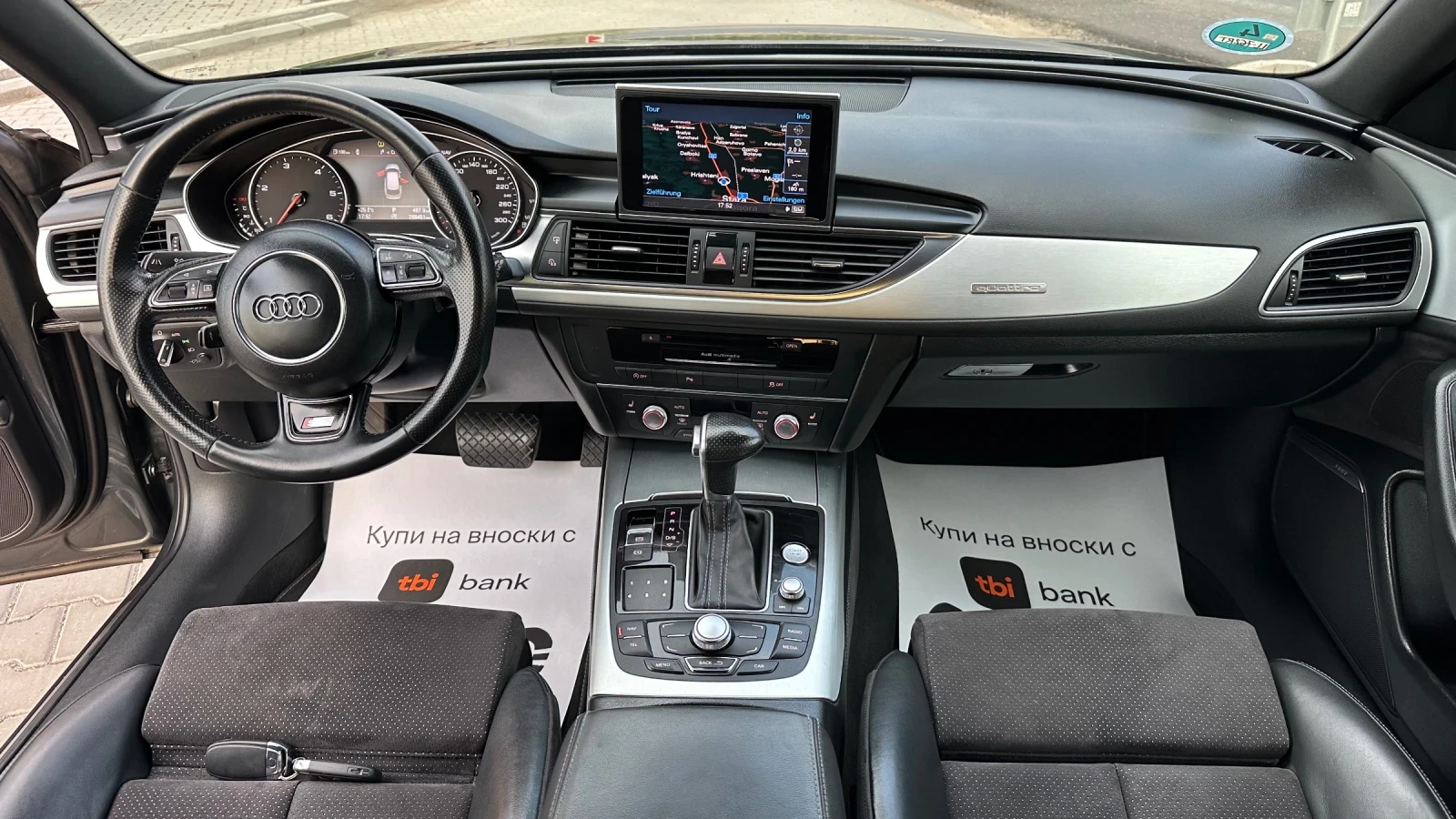 Audi A6 3.0 BiTdi S-line Дистроник , снимка 11 - Автомобили и джипове - 55930722