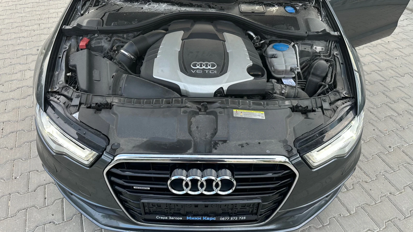Audi A6 3.0 BiTdi S-line Дистроник , снимка 16 - Автомобили и джипове - 55930722